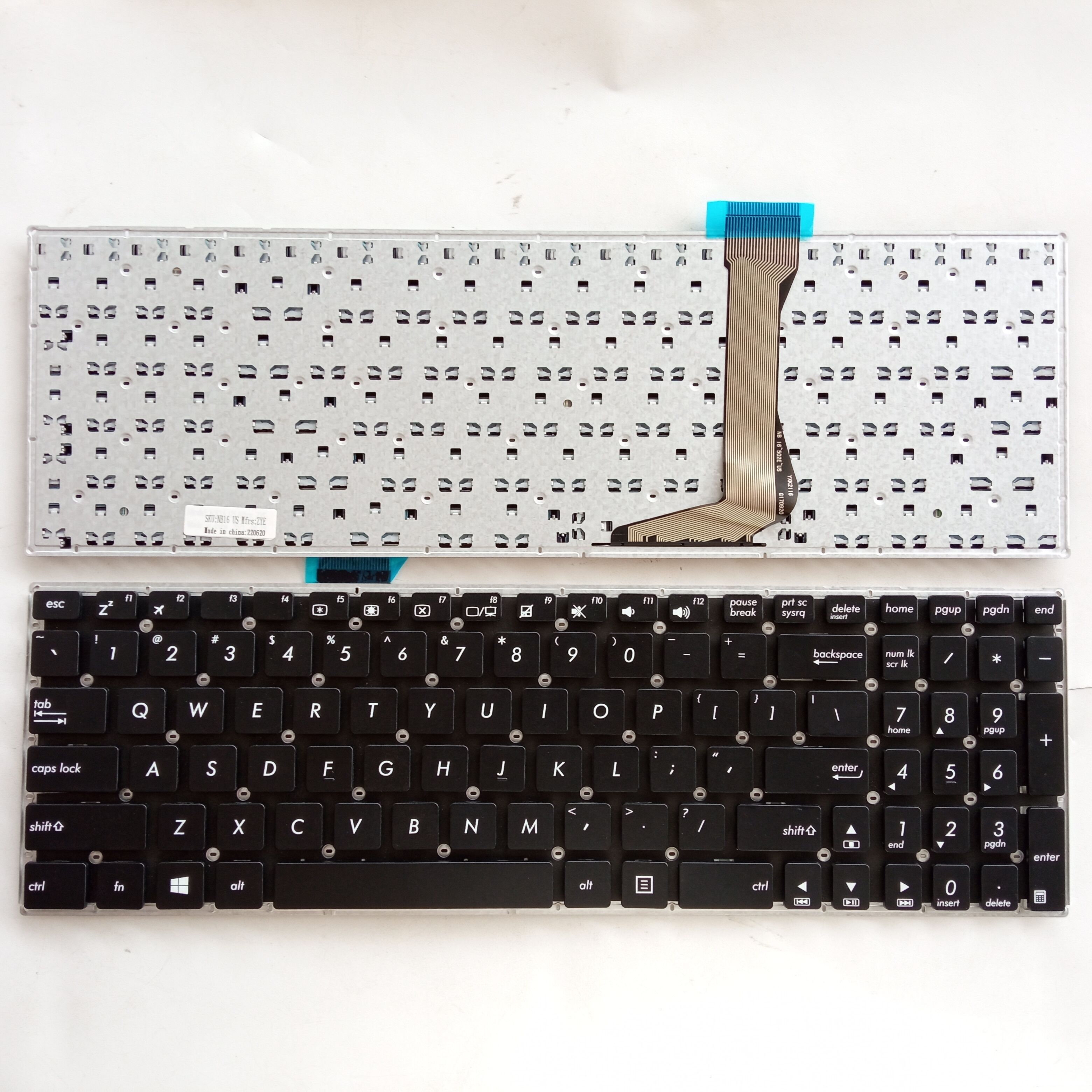 Picture of New Replacement Laptop Keyboard For ASUS E502 BLACK (OEM) US Layout